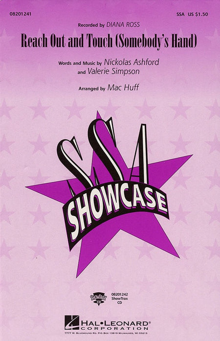 REACH OUT AND TOUCH (SOMEBODYS HAND) SSA