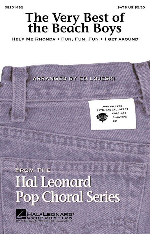 VERY BEST OF THE BEACH BOYS MEDLEY SATB