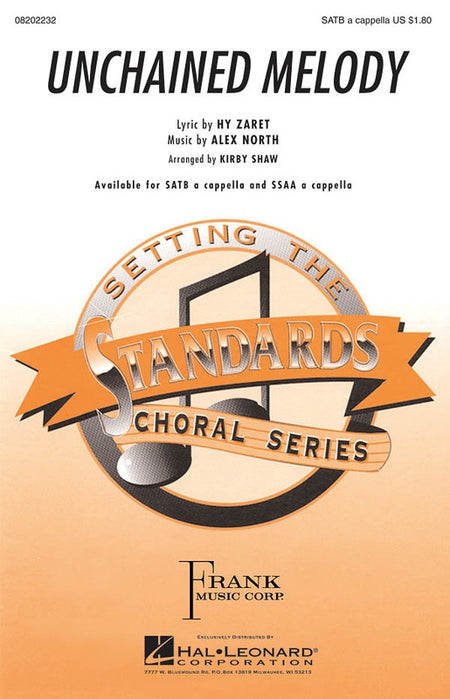 UNCHAINED MELODY SATB A CAPPELLA