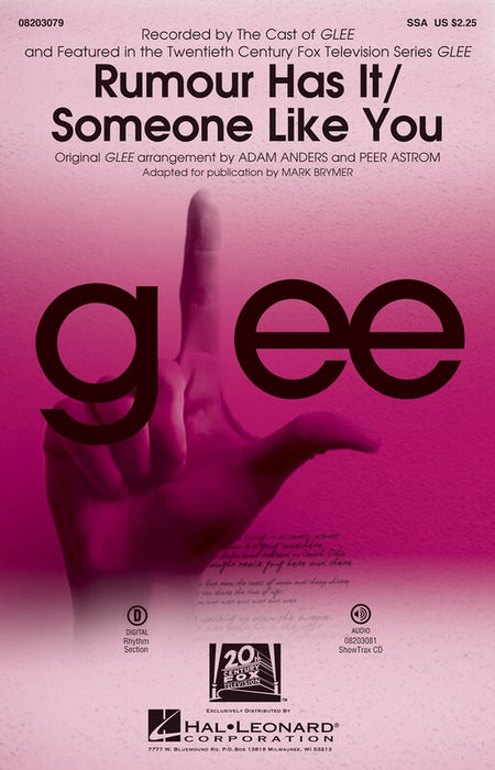 RUMOUR HAS IT / SOMEONE LIKE YOU FROM GLEE SSA