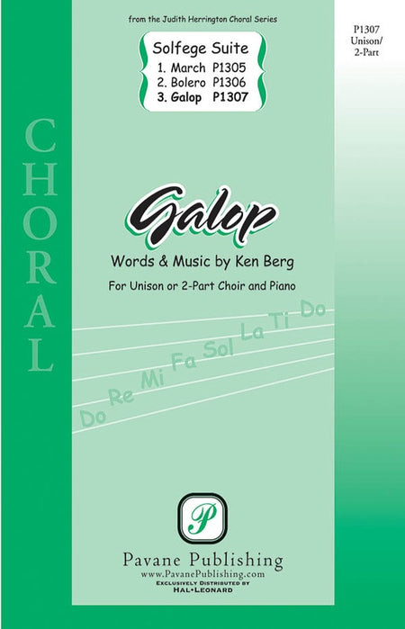 SOLFEGE SUITE GALOP UNISON/2PT