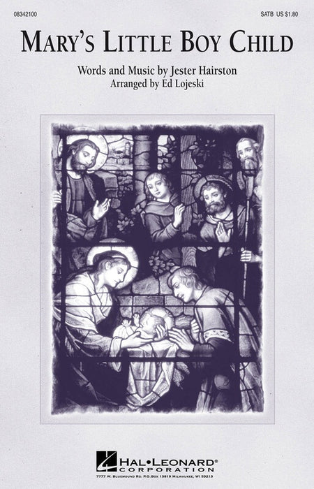 MARYS LITTLE BOY CHILD SATB