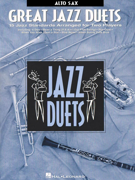 GREAT JAZZ DUETS ALTO SAX