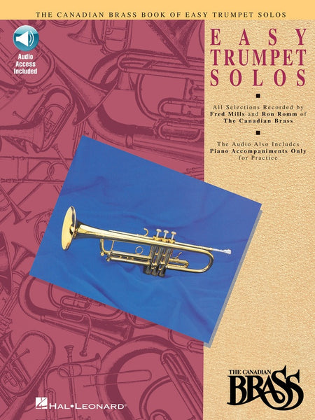 CANADIAN BRASS EASY TRUMPET SOLOS BK/OLA