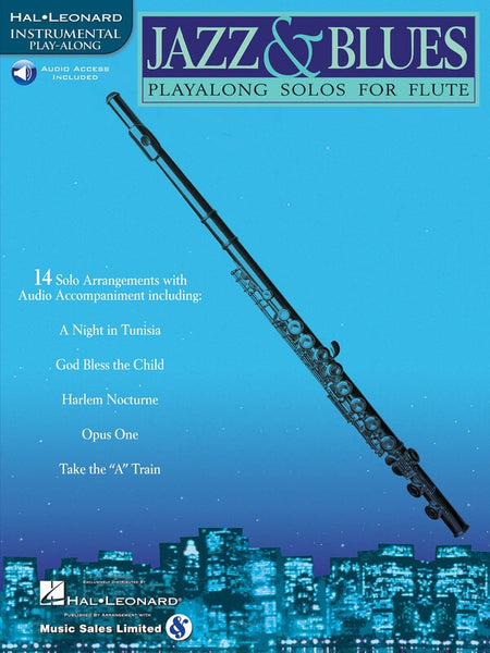 JAZZ & BLUES PLAYALONG SOLOS FOR FLUTE BK/OLA