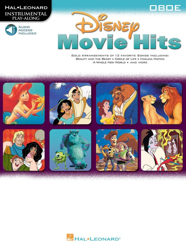 DISNEY MOVIE HITS FOR OBOE BK/OLA