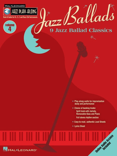 JAZZ BALLADS JAZZ PLAYALONG V4 BK/OLA