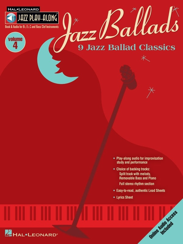 JAZZ BALLADS JAZZ PLAYALONG V4 BK/OLA