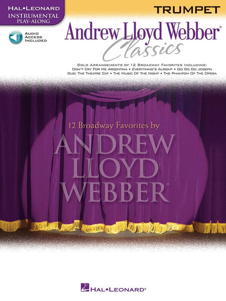 ANDREW LLOYD WEBBER CLASSICS TRUMPET BK/CD