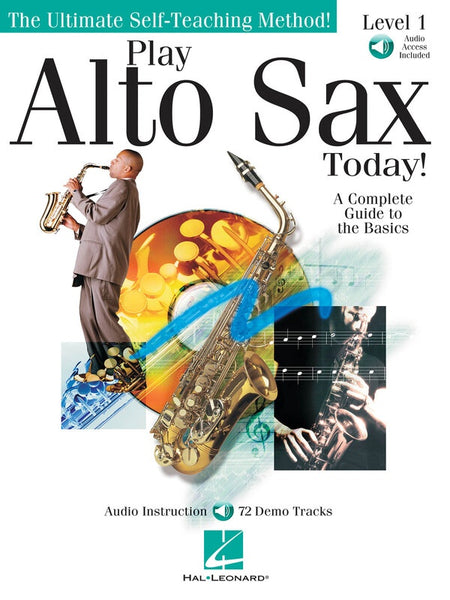 PLAY ALTO SAX TODAY LEVEL 1 BK/CD