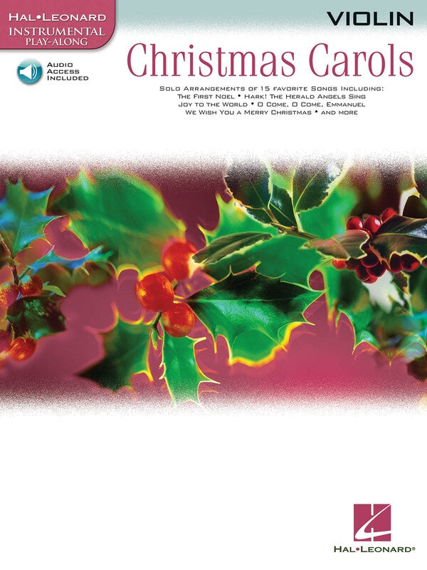 CHRISTMAS CAROLS FOR VIOLIN BK/OLA