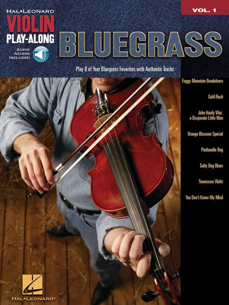 BLUEGRASS VIOLIN PLAY ALONG V1 BK/OLA