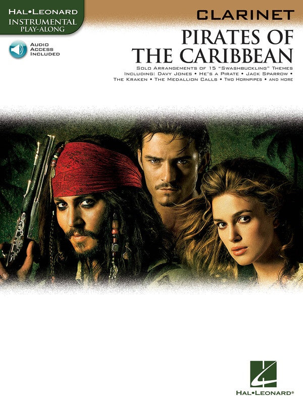 PIRATES OF THE CARIBBEAN FOR CLARINET BK/OLA