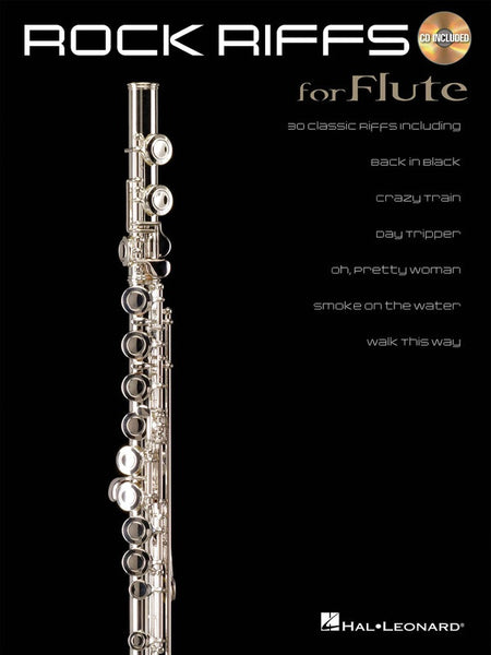 ROCK RIFFS FLUTE BK/CD