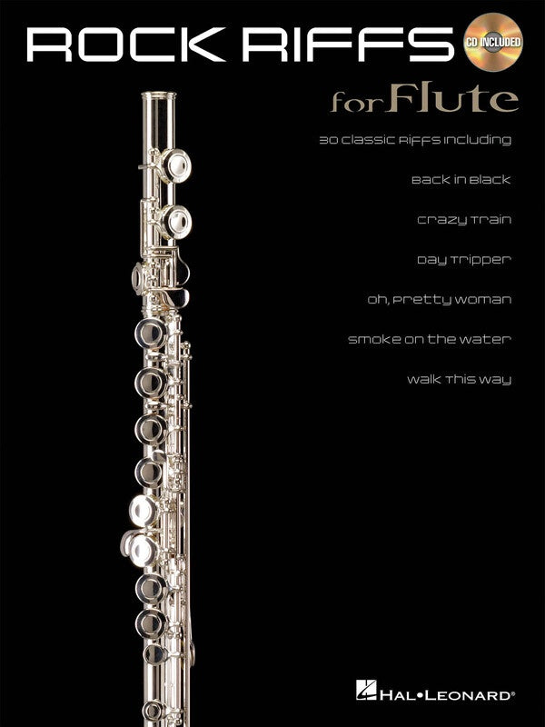 ROCK RIFFS FLUTE BK/CD