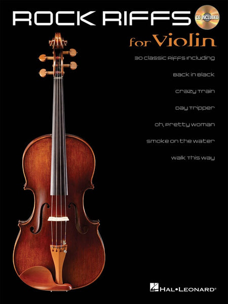 ROCK RIFFS VIOLIN BK/CD
