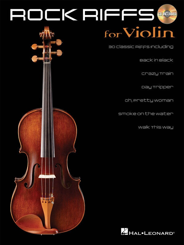 ROCK RIFFS VIOLIN BK/CD