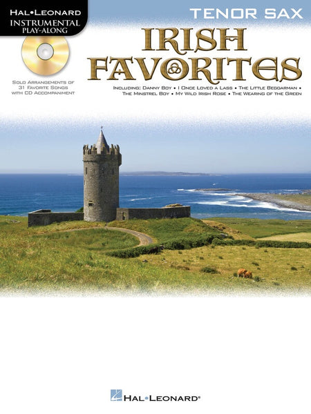 IRISH FAVORITES BK/CD TENOR SAX