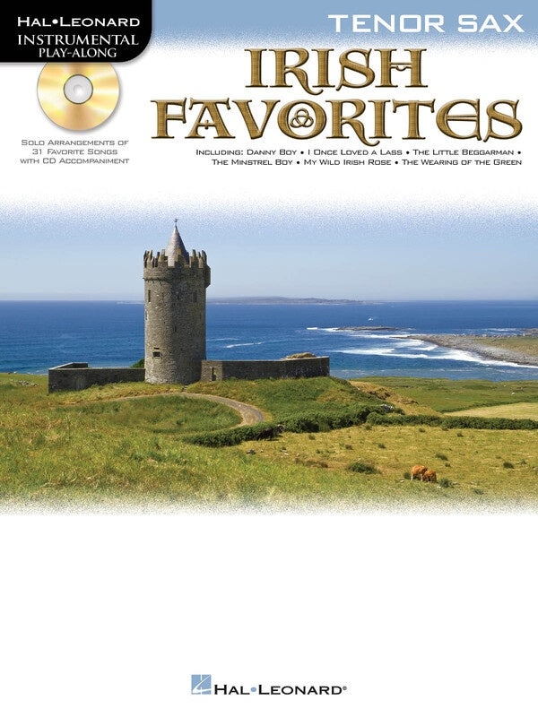 IRISH FAVORITES BK/CD TENOR SAX