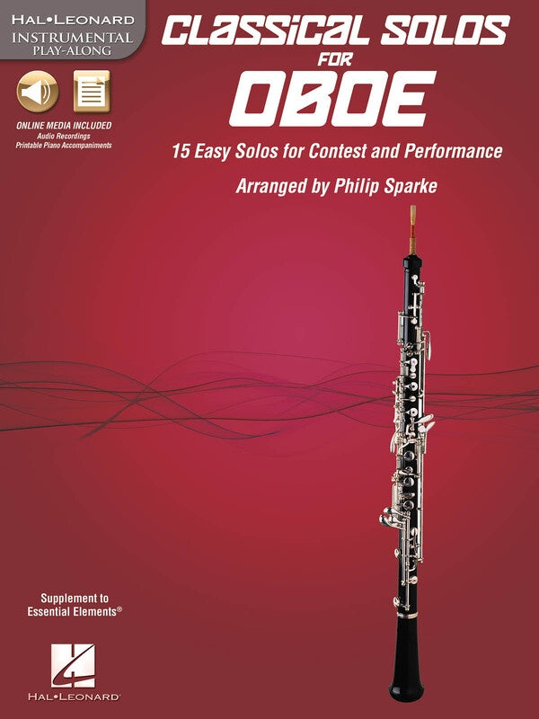 CLASSICAL SOLOS FOR OBOE BK/CDROM
