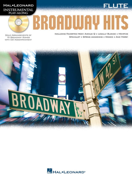 BROADWAY HITS BK/CD FLUTE