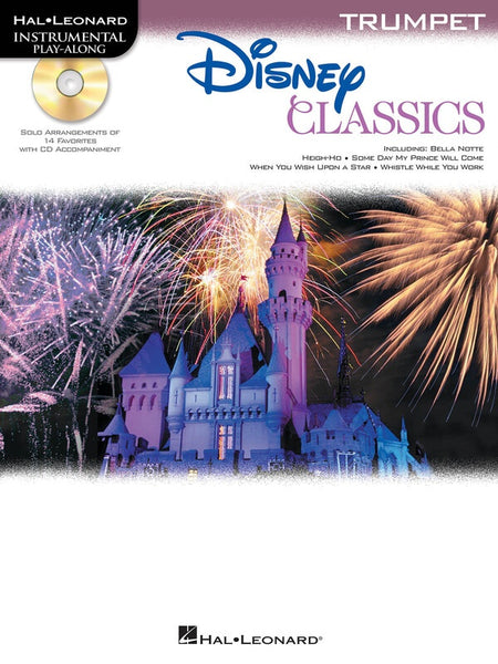 DISNEY CLASSICS BK/CD TRUMPET