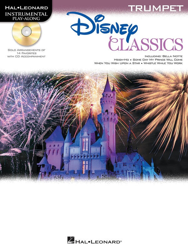 DISNEY CLASSICS BK/CD TRUMPET