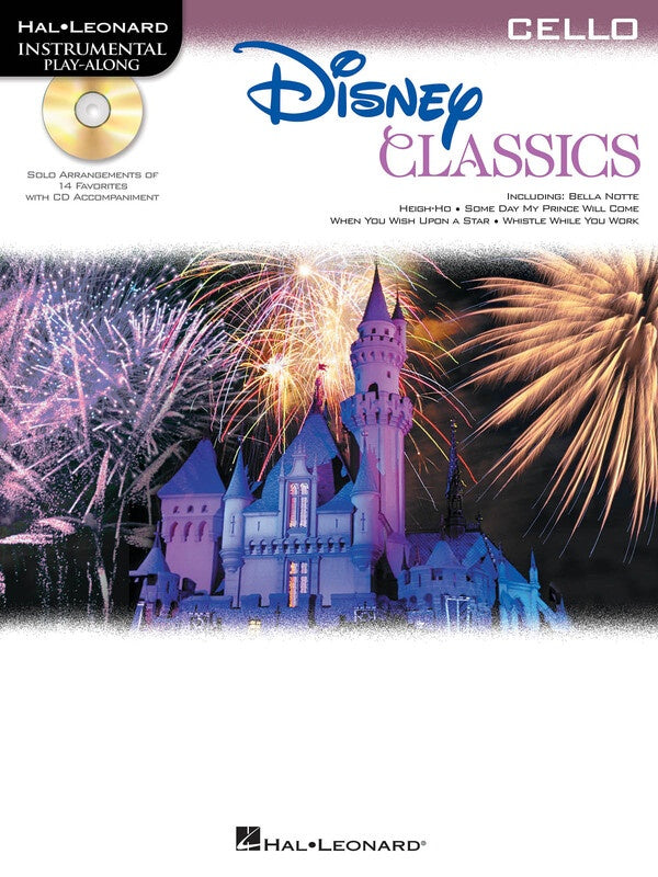DISNEY CLASSICS BK/CD CELLO