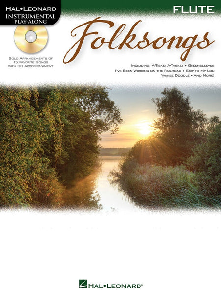 FOLKSONGS BK/CD FLUTE