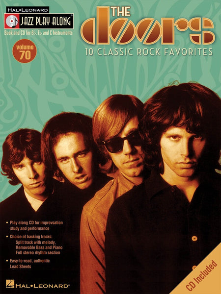 THE DOORS JAZZ PLAYALONG V70 BK/CD