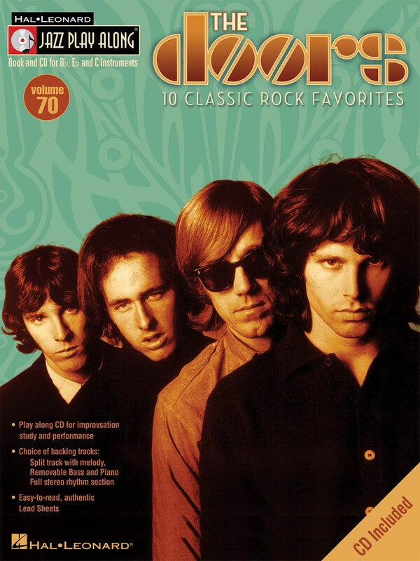 THE DOORS JAZZ PLAYALONG V70 BK/CD