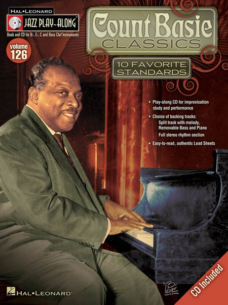 COUNT BASIE CLASSICS JAZZ PLAY ALONG BK/CD V126