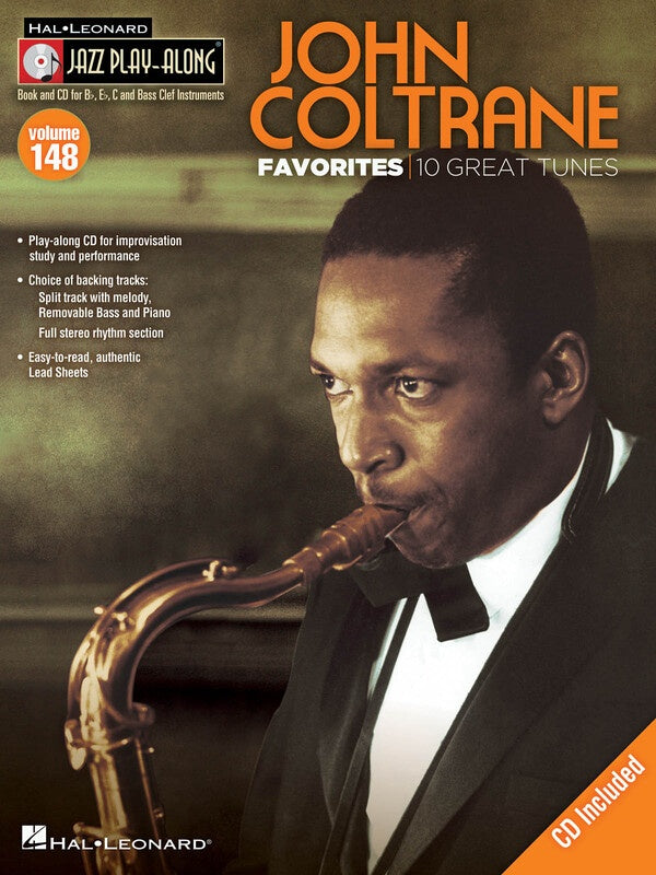 JOHN COLTRANE FAVORITES JAZZ PLAY ALONG BK/CD V1