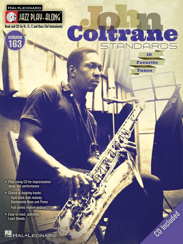 JOHN COLTRANE STANDARDS JAZZ PLAY ALONG BK/CD V1