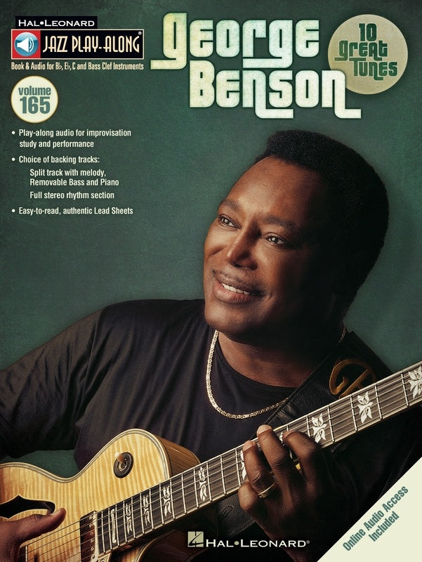 GEORGE BENSON JAZZ PLAY ALONG V165 BK/CD