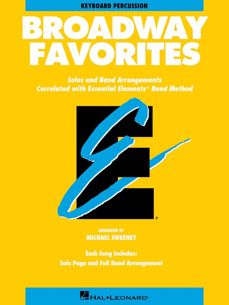 BROADWAY FAVORITES EE KEYBOARD PERCUSSION