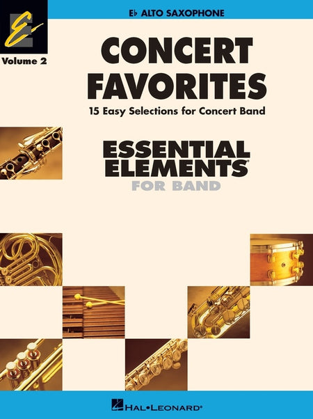 CONCERT FAVORITES EE V2 ALTO SAX