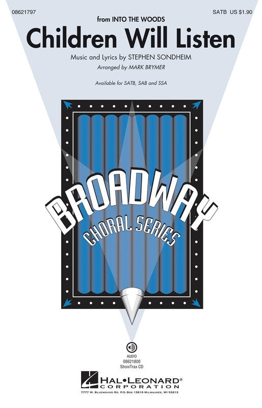 CHILDREN WILL LISTEN SATB