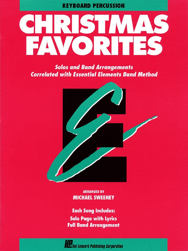 ESSENTIAL ELEMENTS CHRISTMAS FAVORITES KEYBOARD PERCUSSION