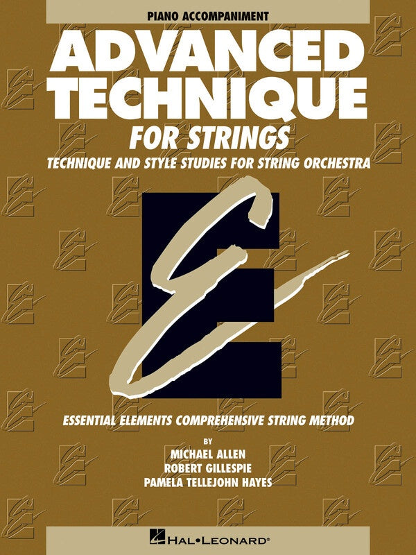 ADVANCED TECHNIQUE FOR STRINGS PIANO ACCOMPANIMENT EE