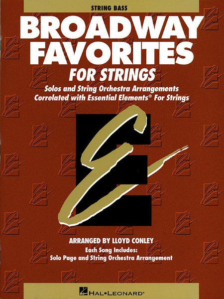 EE BROADWAY FAVORITES STRINGS DOUBLE BASS