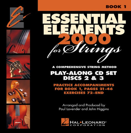 ESSENTIAL ELEMENTS 2000 BK1 STRINGS CDS 2 & 3 EE