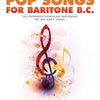 ESSENTIAL ELEMENTS POP SONGS FOR BARITONE BC