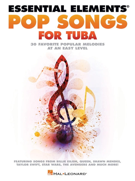 ESSENTIAL ELEMENTS POP SONGS FOR TUBA