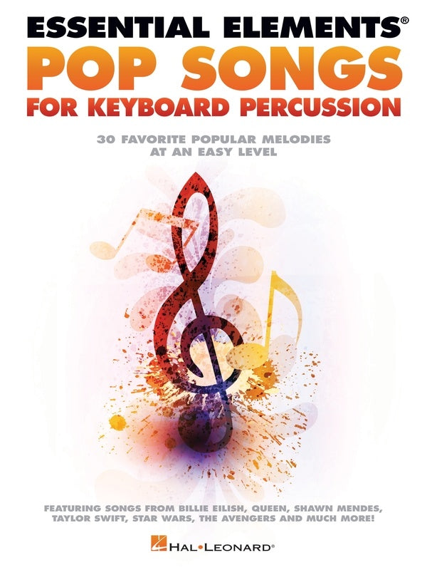 ESSENTIAL ELEMENTS POP SONGS FOR KEYBOARD PERCUSSION