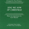 SING WE NOW OF CHRISTMAS SATB DIVISI