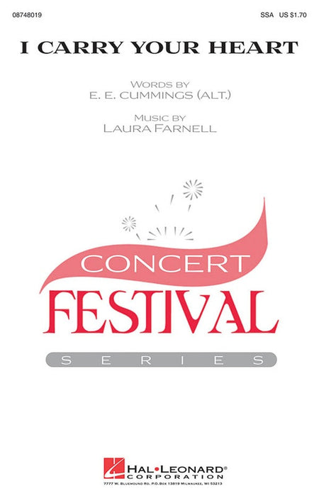 I CARRY YOUR HEART SSA