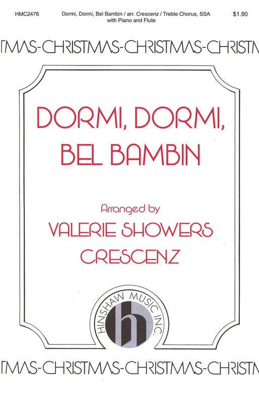 DORMI DORMI BEL BAMBIN SSA