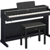 YAMAHA YDP-165B ARIUS DIGITAL PIANO STANDARD SERIES - BLACK FINISH
