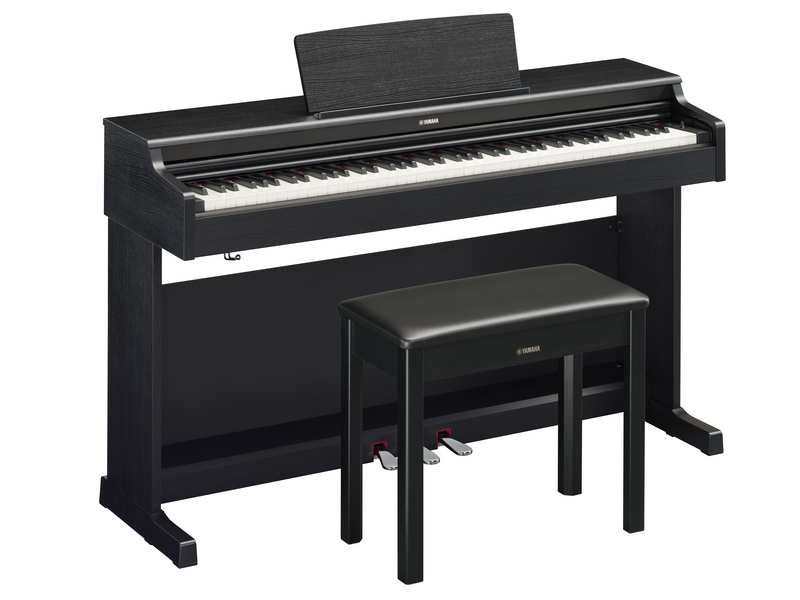 YAMAHA YDP-165B ARIUS DIGITAL PIANO STANDARD SERIES - BLACK FINISH